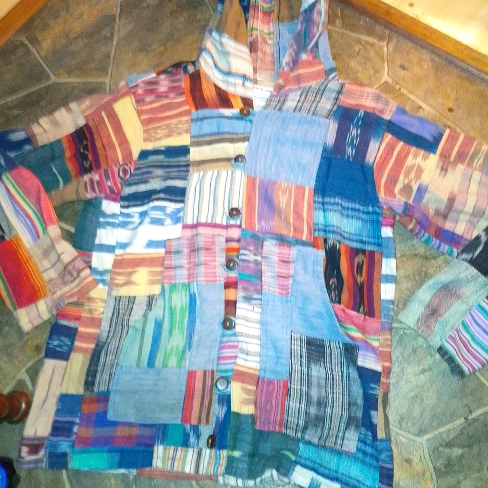Freak Plaid Patchwork Hoodie